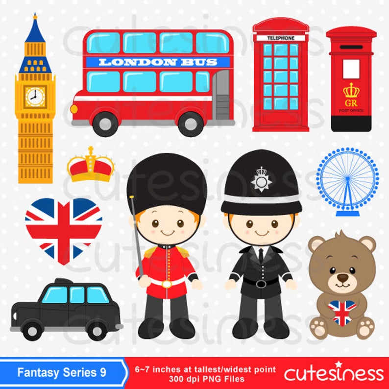 london clipart thing british