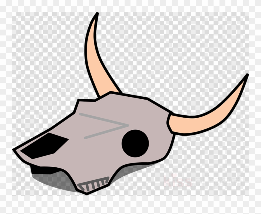 longhorn clipart animal skull