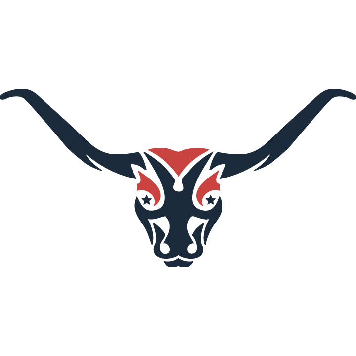 longhorn clipart emblem
