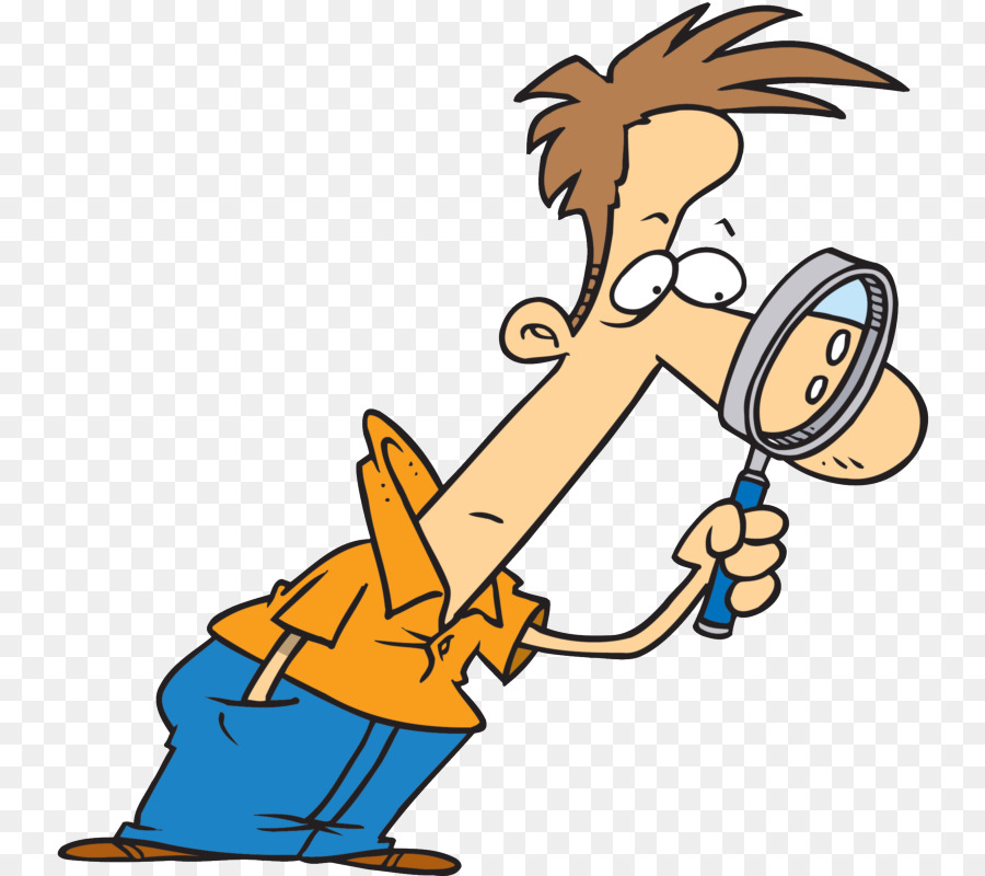 look clipart cartoon