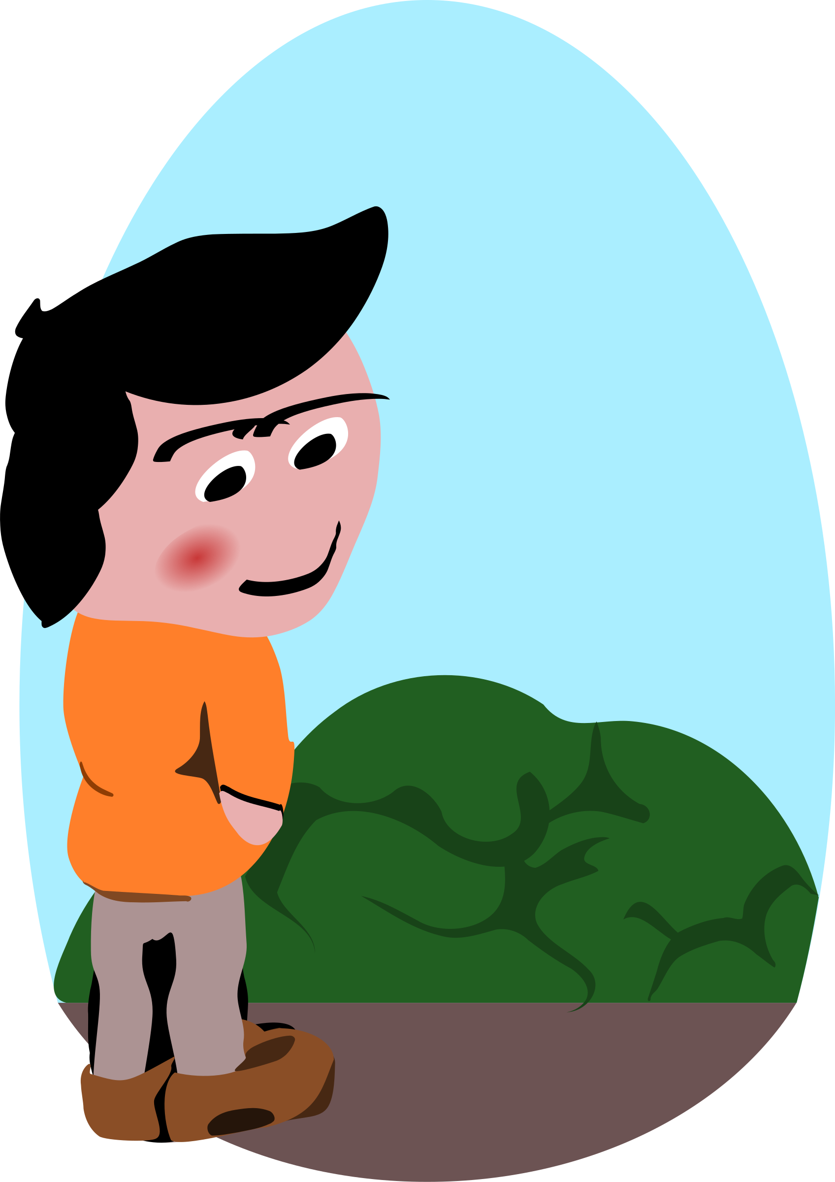 Looking clipart illustration. Behind big image png
