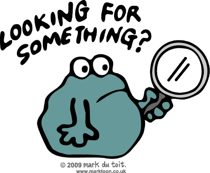 looking clipart something
