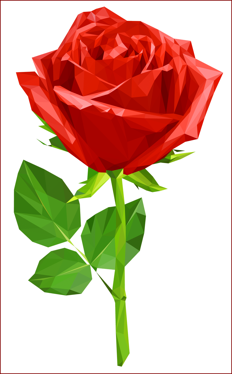 Lotus clipart bud. Appealing crystal red rose