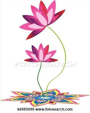 lotus clipart cute