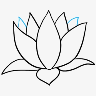 lotus clipart easy draw