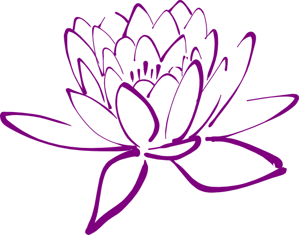 lotus clipart purple lotus