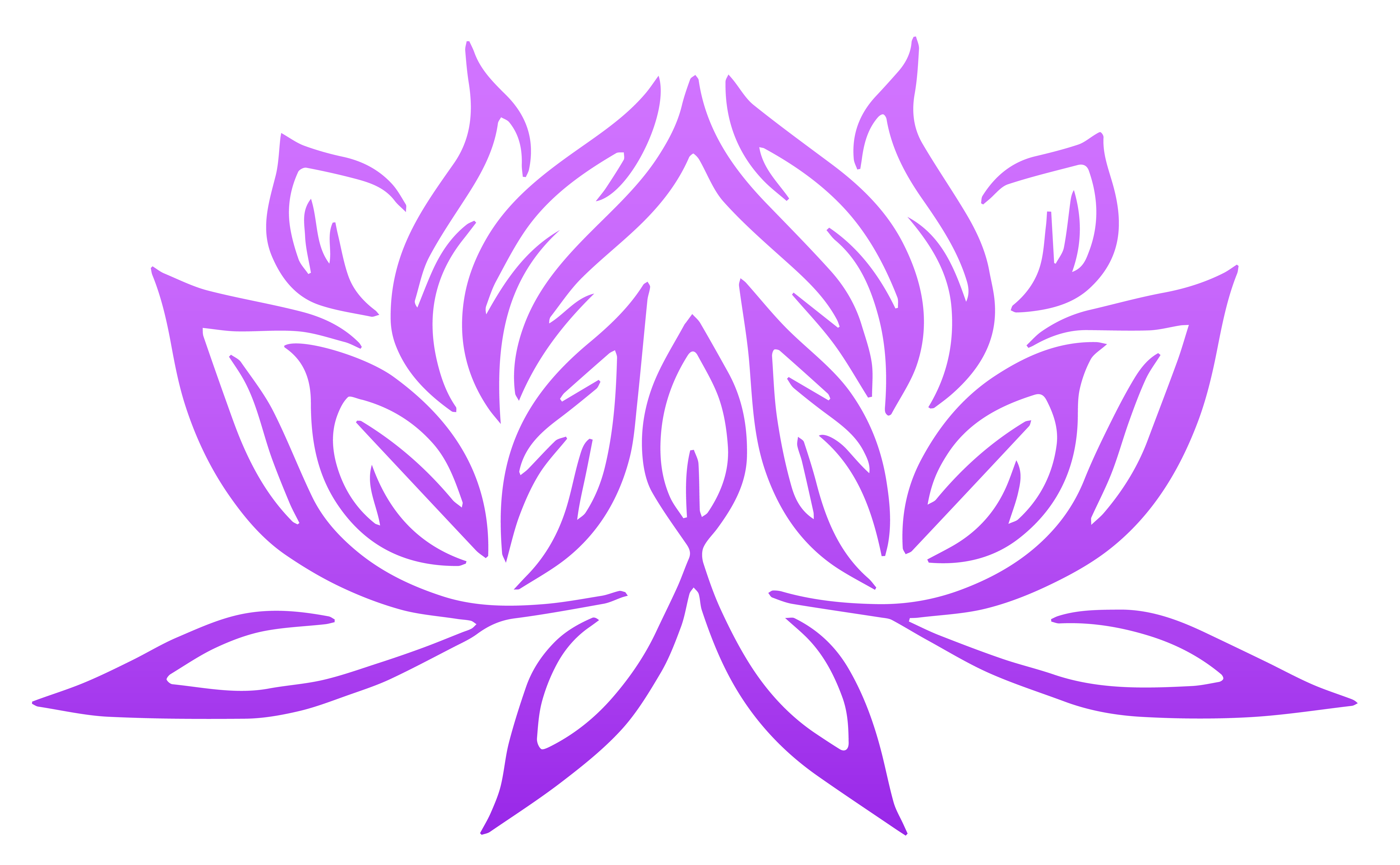 Lotus Flower Clip Art Svg 5987