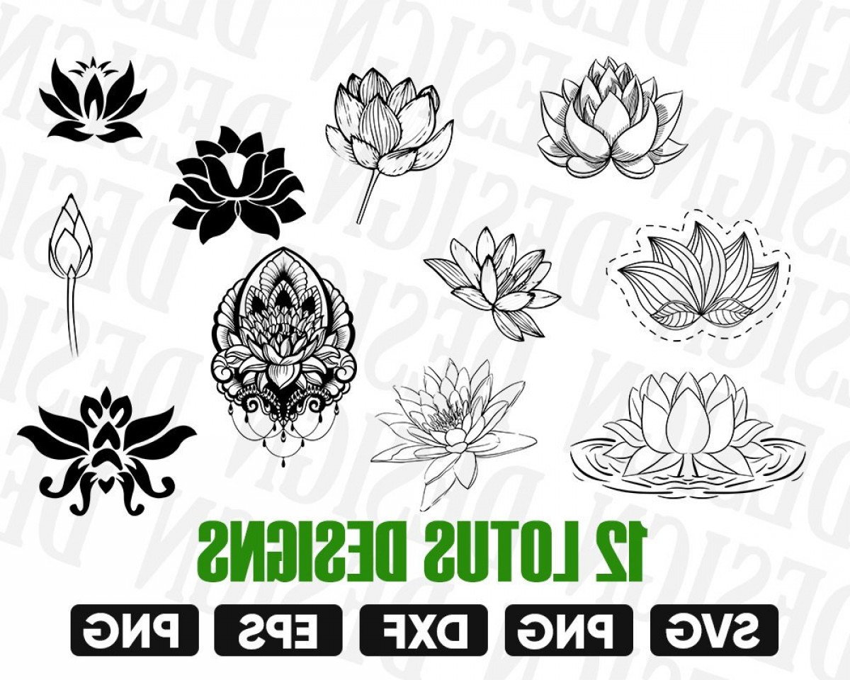 Free Free 166 Lotus Flower Svg Free SVG PNG EPS DXF File