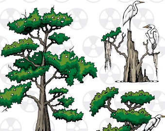 louisiana clipart cypress swamp