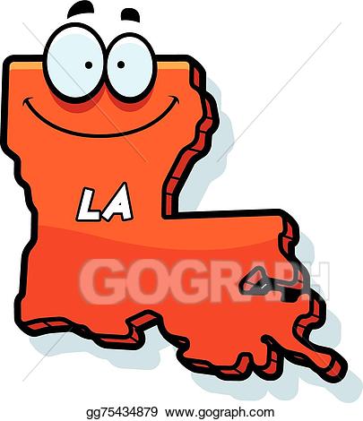 louisiana clipart orange
