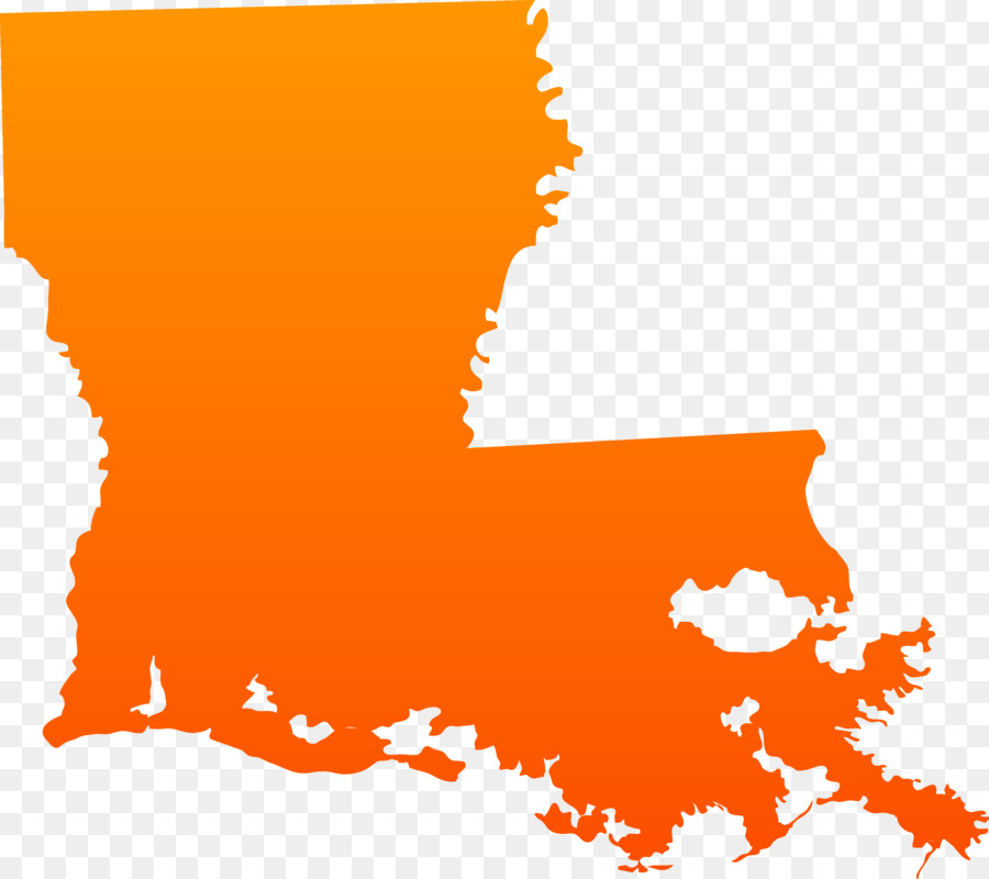 louisiana clipart orange