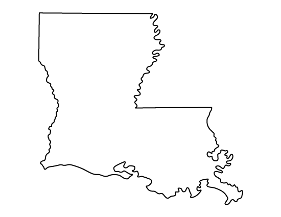 louisiana clipart pattern