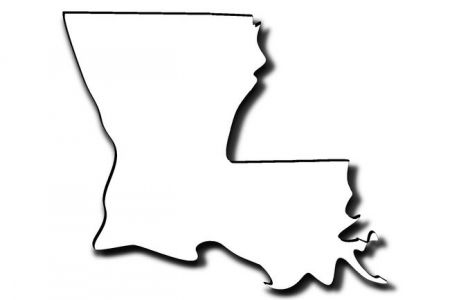 Louisiana clipart texas. State of outline free
