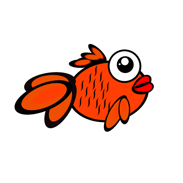 salmon clipart goldfish