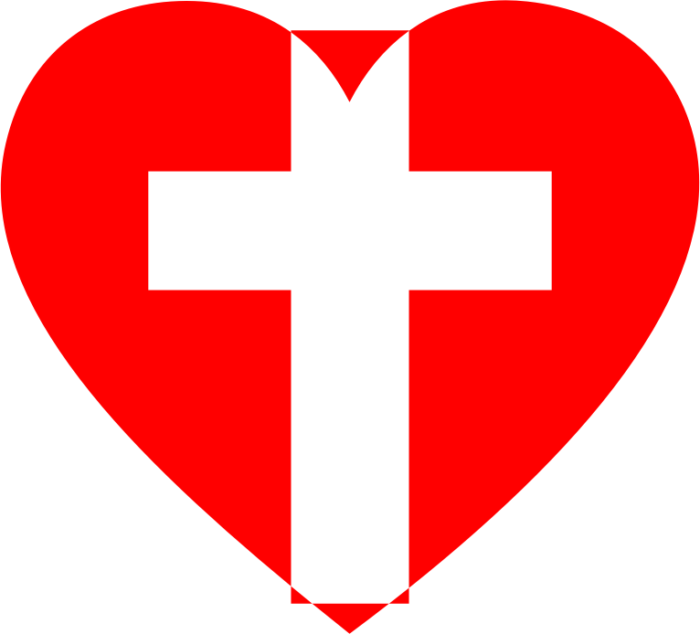 love clipart cross