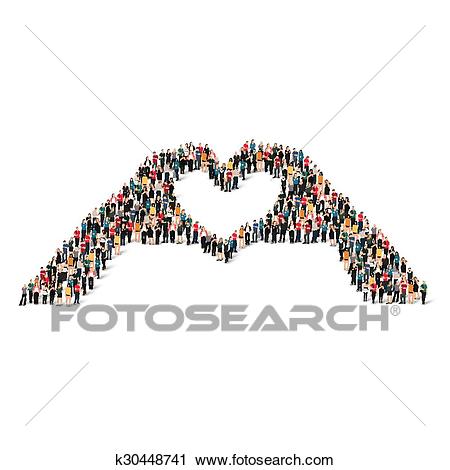love clipart group