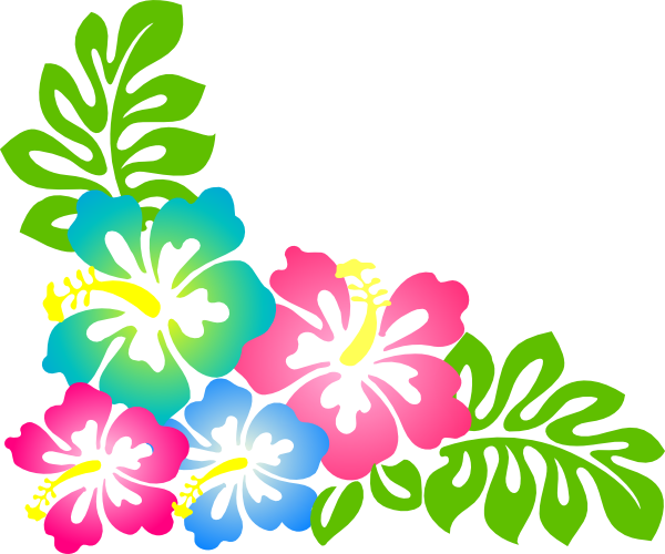 Images gallery for free. Luau clipart border line