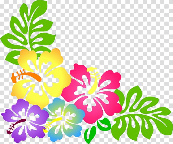 luau clipart flower hawaiin