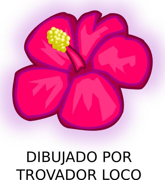 luau clipart flower show