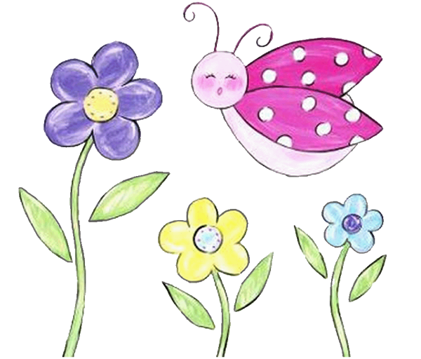 luau clipart girly flower