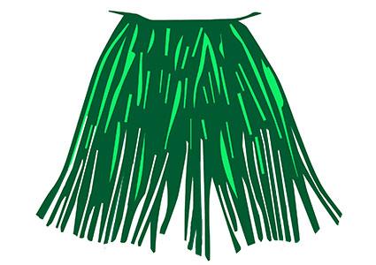 luau clipart hula skirt