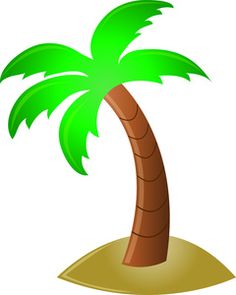 luau clipart palm tree