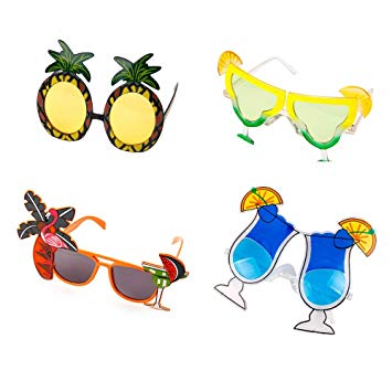 Yalulu pairs party supply. Luau clipart sunglasses