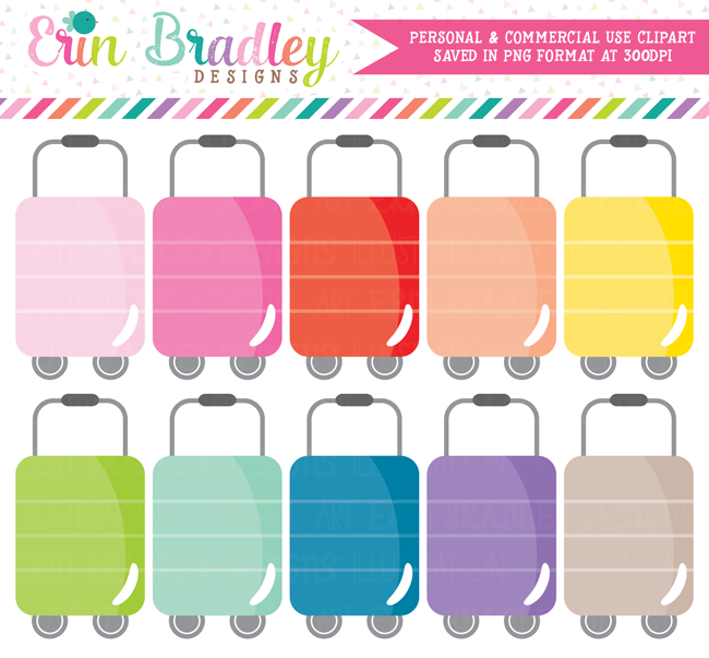 Luggage clipart lugagge. Travel graphics 