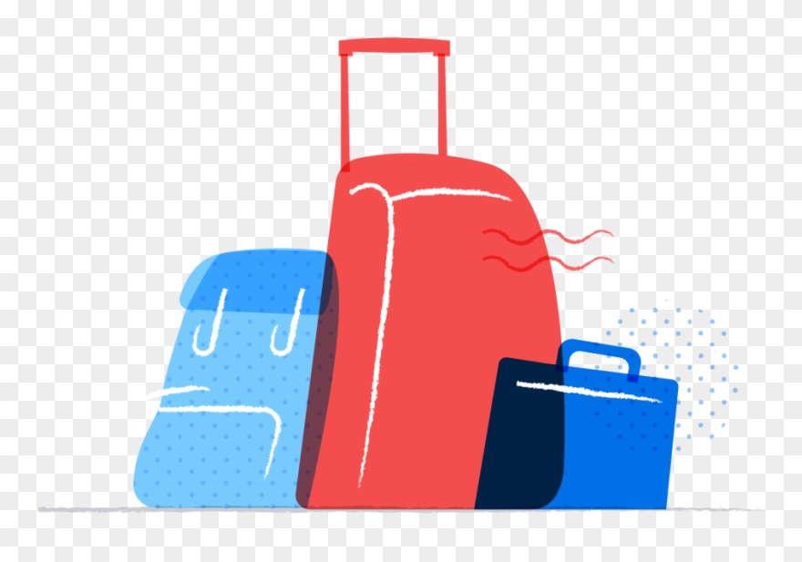 Library . Luggage clipart overnight bag
