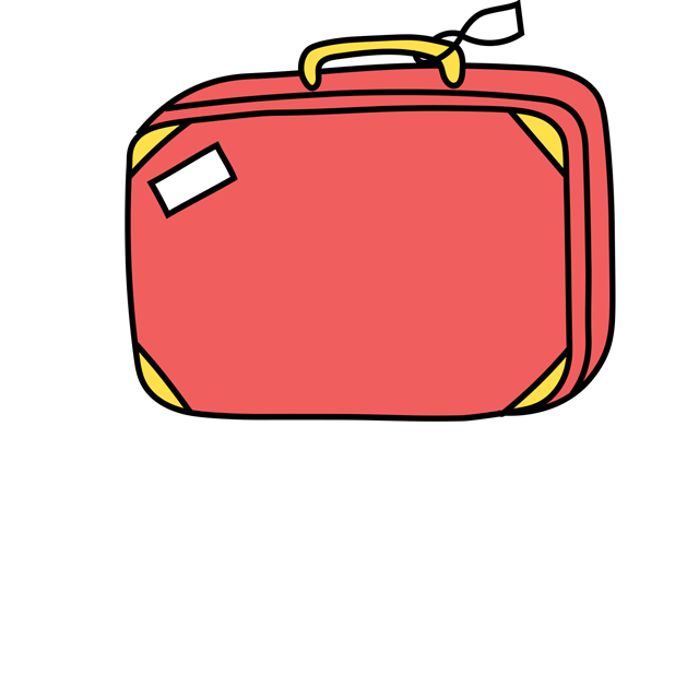 luggage clipart pack suitcase