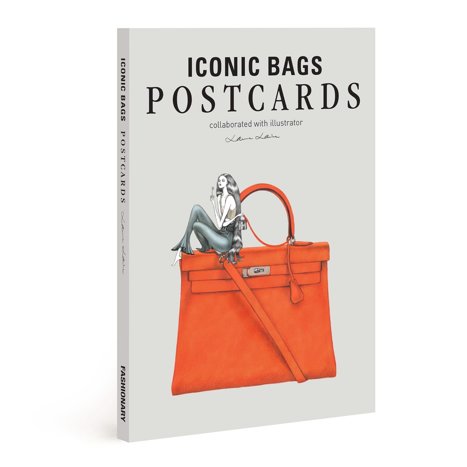 luggage clipart postcard
