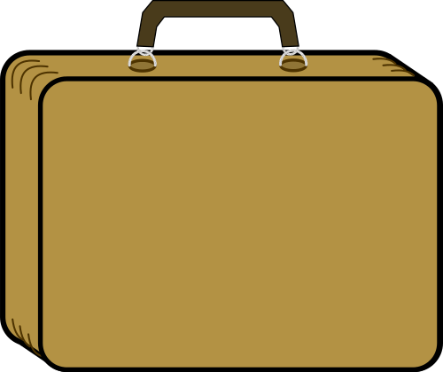luggage clipart suitcase