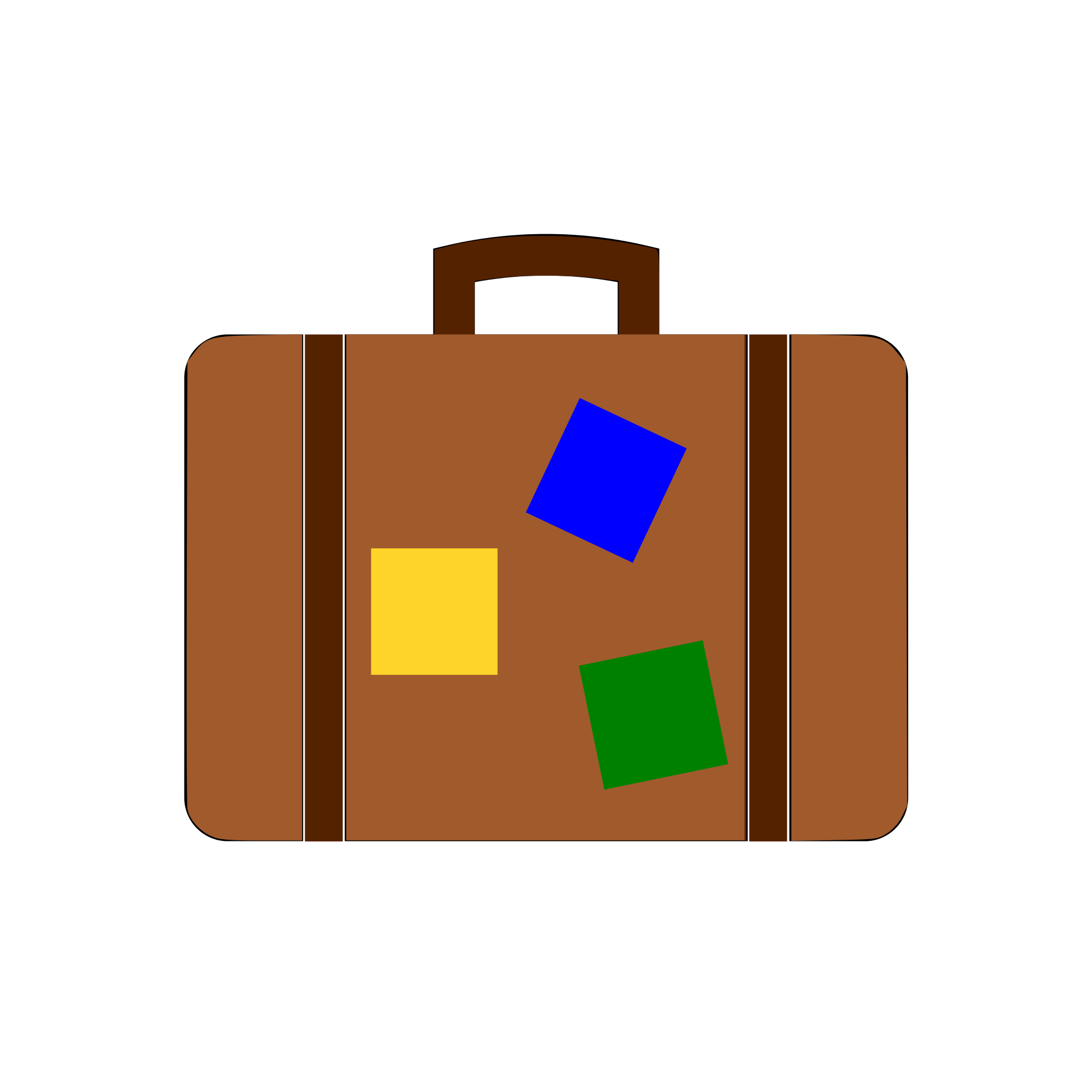 luggage clipart svg
