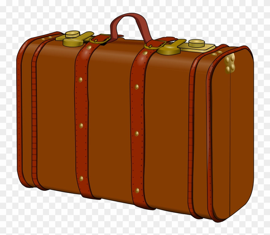 Suitcase clip art free. Luggage clipart transparent background