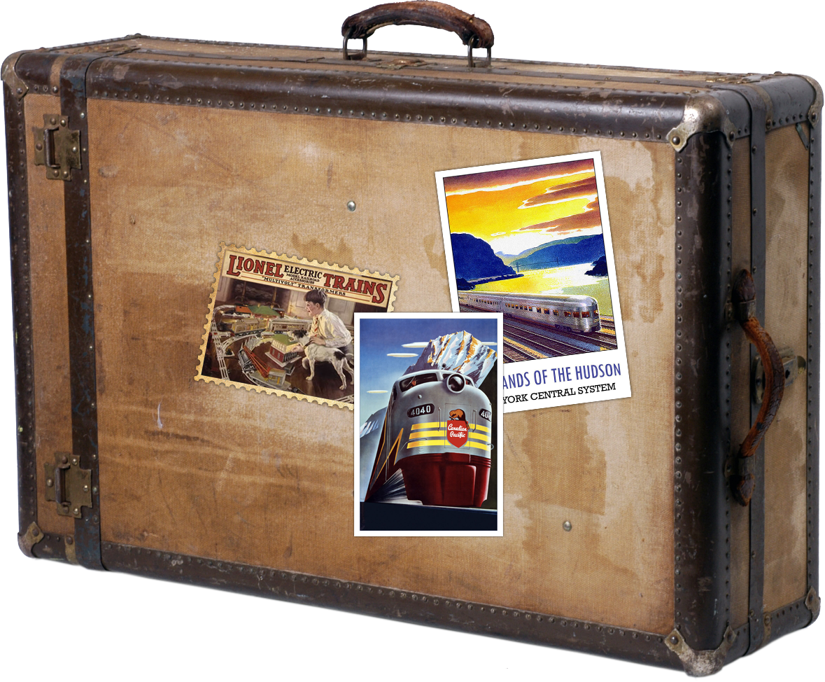 luggage clipart vintage suitcase