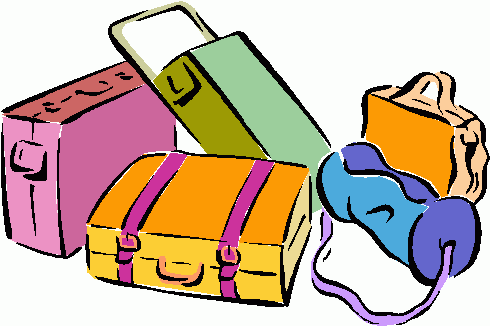 luggage clipart voyage