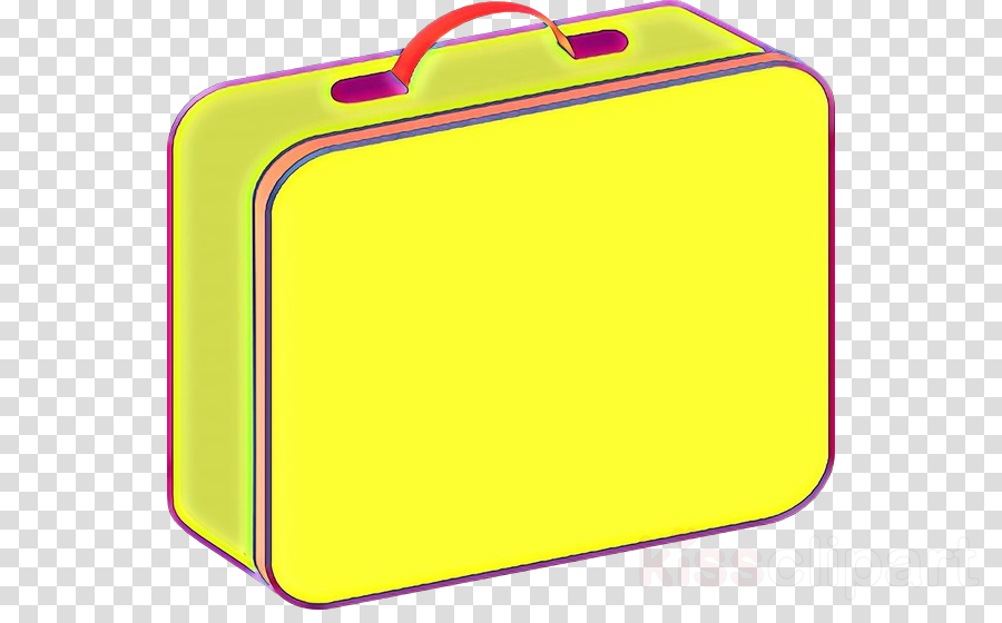 Clip art bag rectangle. Luggage clipart yellow suitcase