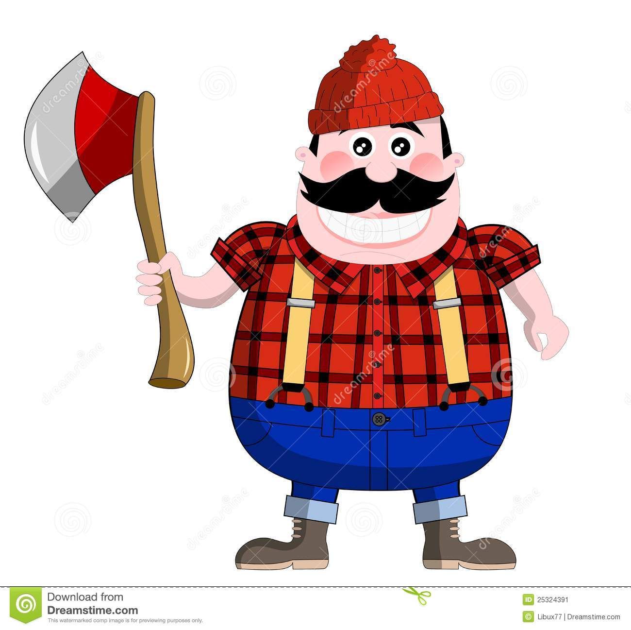 Image result for cartoon. Lumberjack clipart character