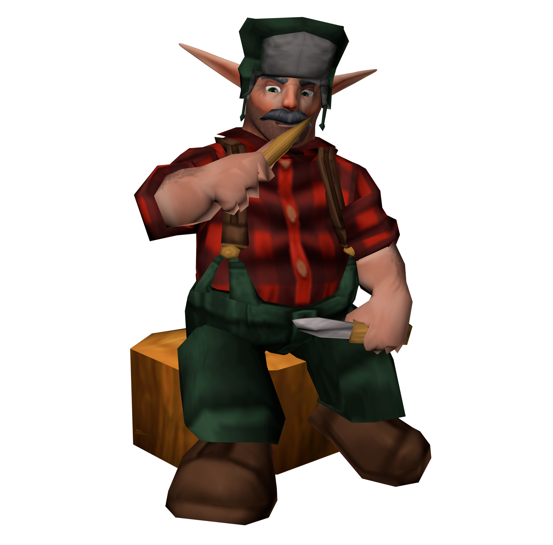 Lenny jak and daxter. Lumberjack clipart character