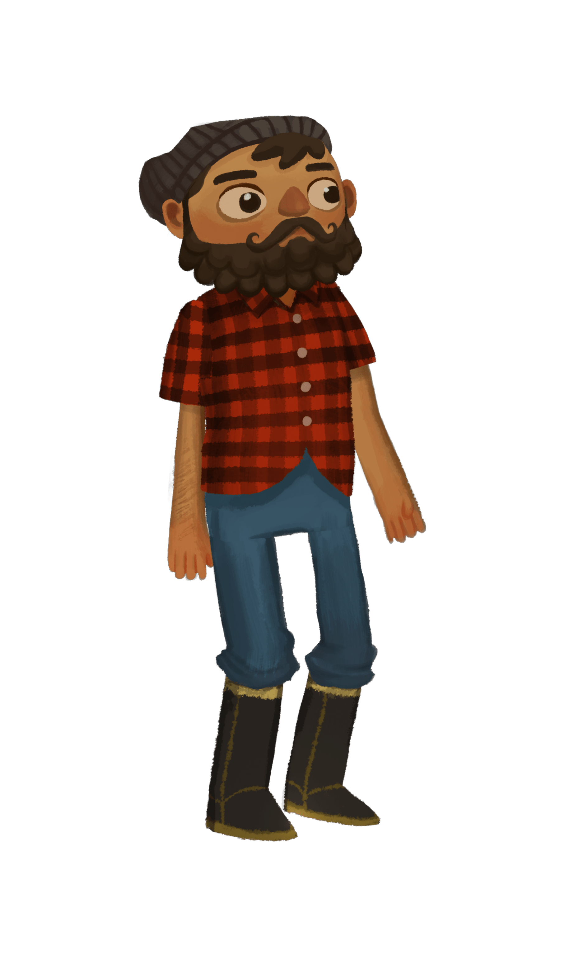 Lumberjack clipart character. Wil wheaton broken age