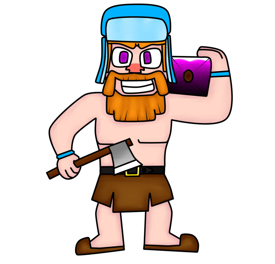 Of clash royale by. Lumberjack clipart character