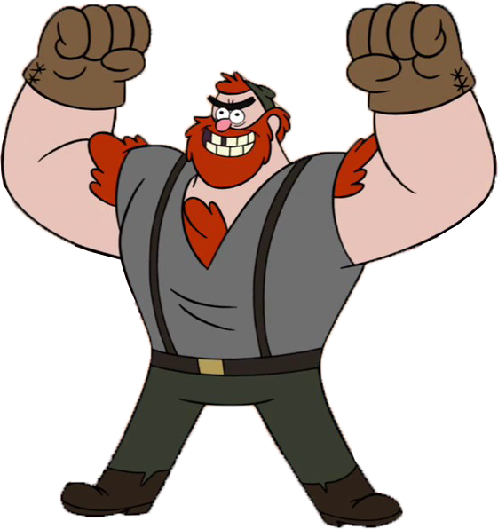 Manly dan fictional characters. Muscles clipart masculine