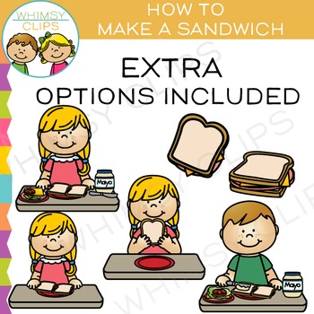 How to make a. Lunch clipart sandwich lunch