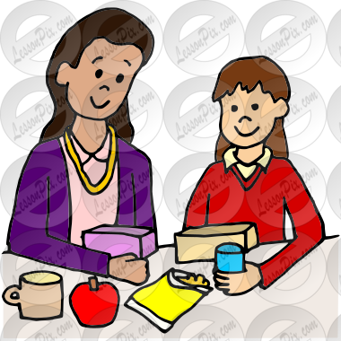 Lunch clipart teacher. With the picture for
