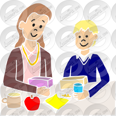 With the stencil for. Lunch clipart teacher