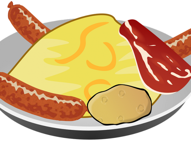 Lunch clipart transparent background. Dinner plate free on