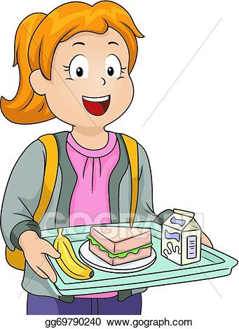 lunch clipart vector