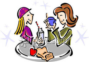 lunch clipart woman