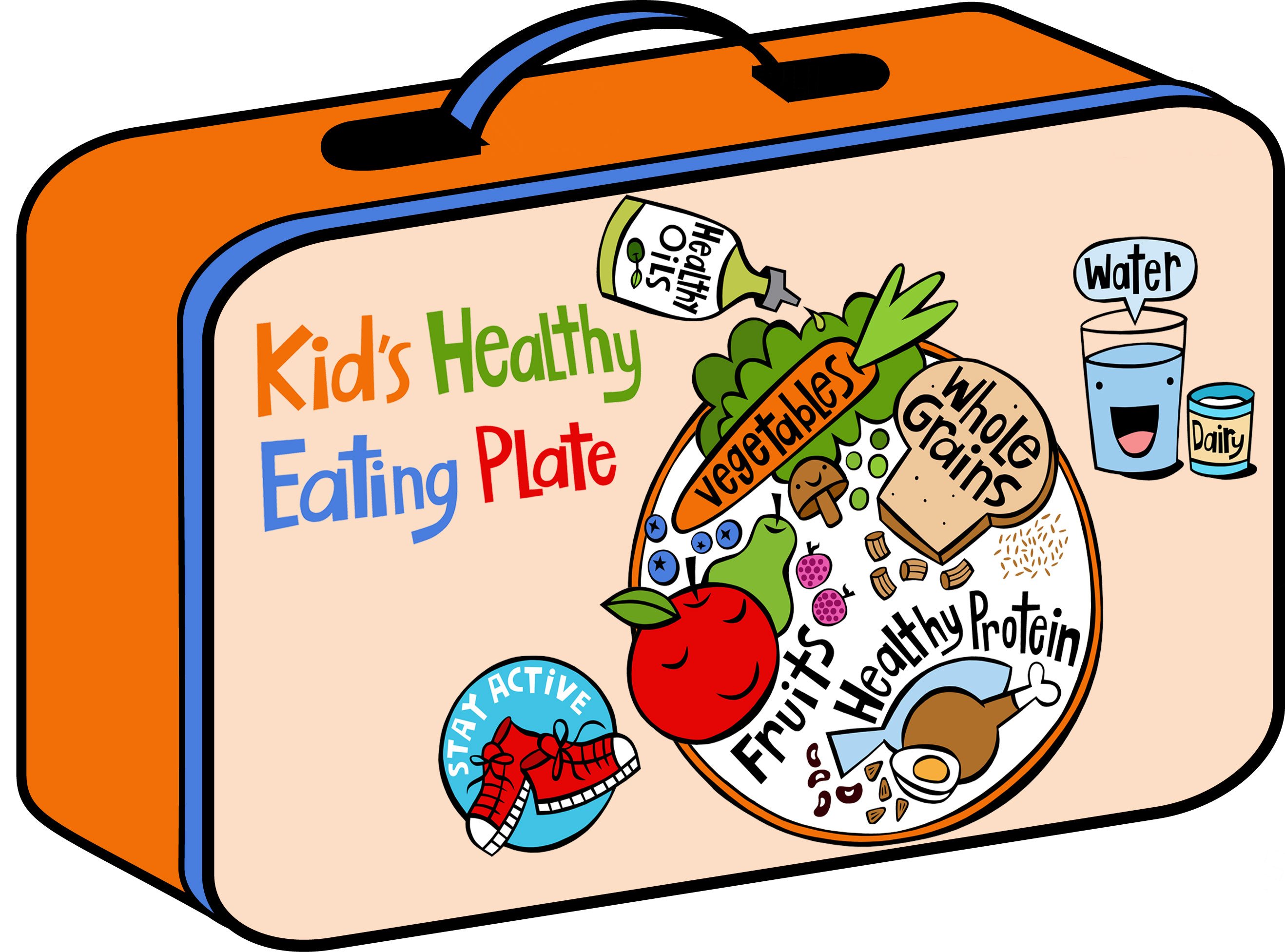 nutrition clipart healthy student