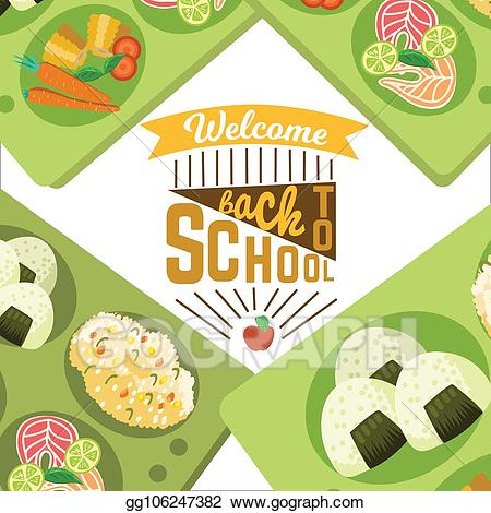 Vector stock back to. Luncheon clipart entree